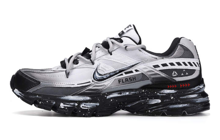 Nike Nike Initiator Abrasion Resistant Low top Running Shoes Unisex Gray White