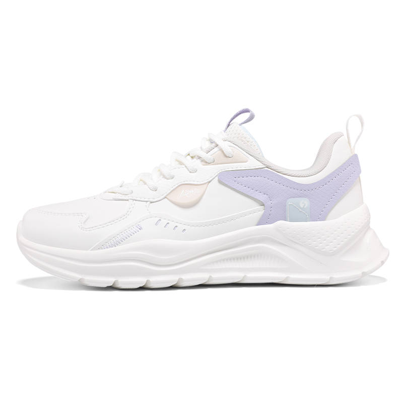 361° Comfortable And Trendy Cushioning, Wear Resistant Low top Casual Shoes Women's White Purple