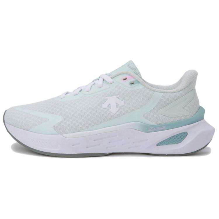 DESCENTE Low top Running Shoes Women's Green White