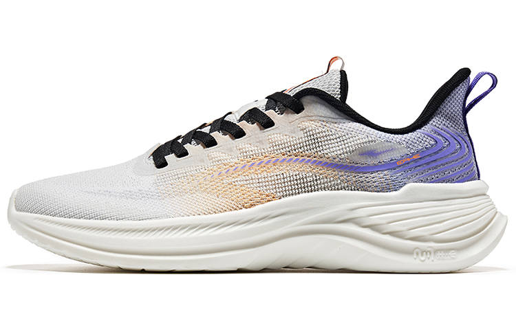 Erke Lightning 2.0 Slip Resistant And Breathable Low top Running Shoes Men's Gray Orange