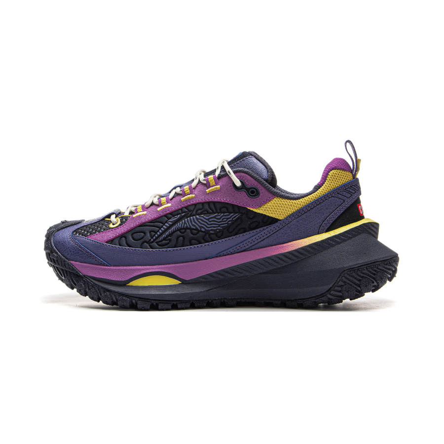 Li-Ning Li Ning x CHUMS Ranger CRC Low top Running Shoes Unisex Dark Blue Purple