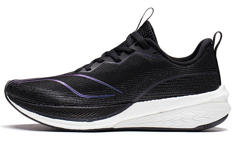 Li-Ning Li Ning Red Hare 6 Pro Casual Mesh Cushioning Slip Resistant Abrasion Resistant Low top Running Shoes Women's Black