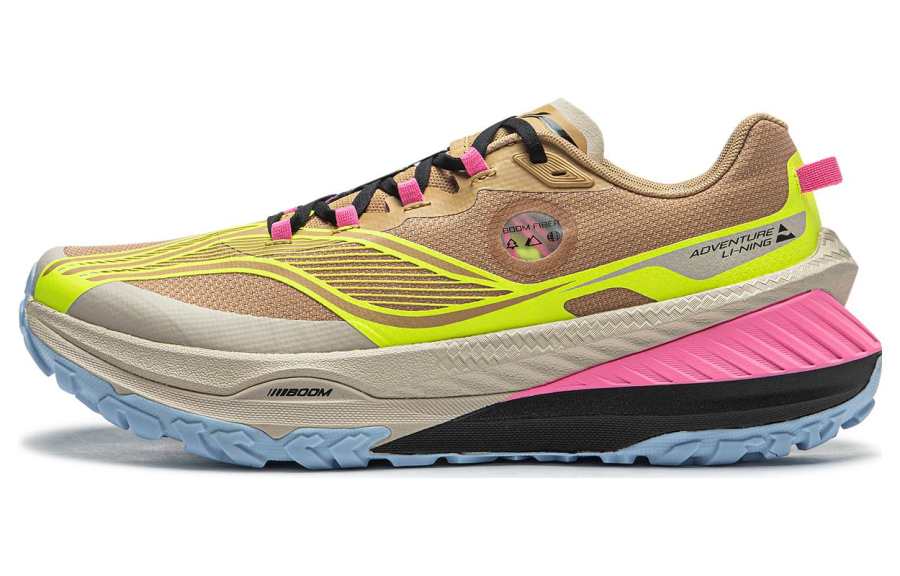 Li-Ning Li Ning Dilu Cushioning Slip Resistant Abrasion Resistant Cushioning Slip Resistant Abrasion Resistant Low top