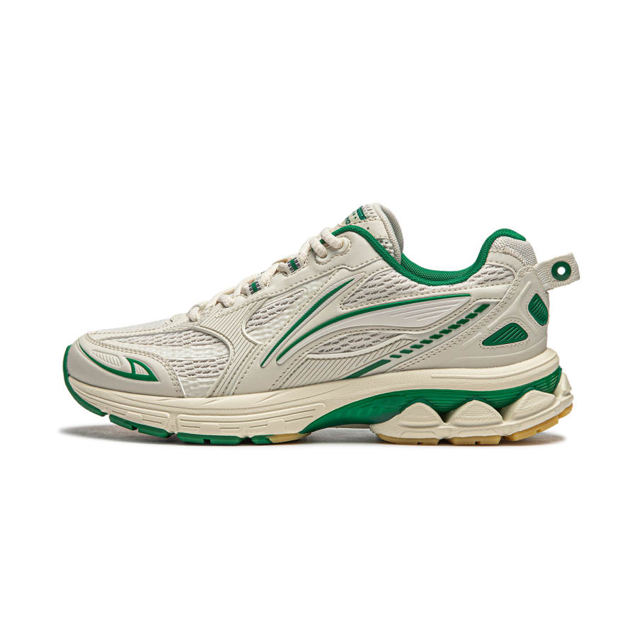 Li-Ning Li Ning Fuyao 2.0 Abrasion Resistant Slip Resistant Low top Running Shoes Women's Pearl White