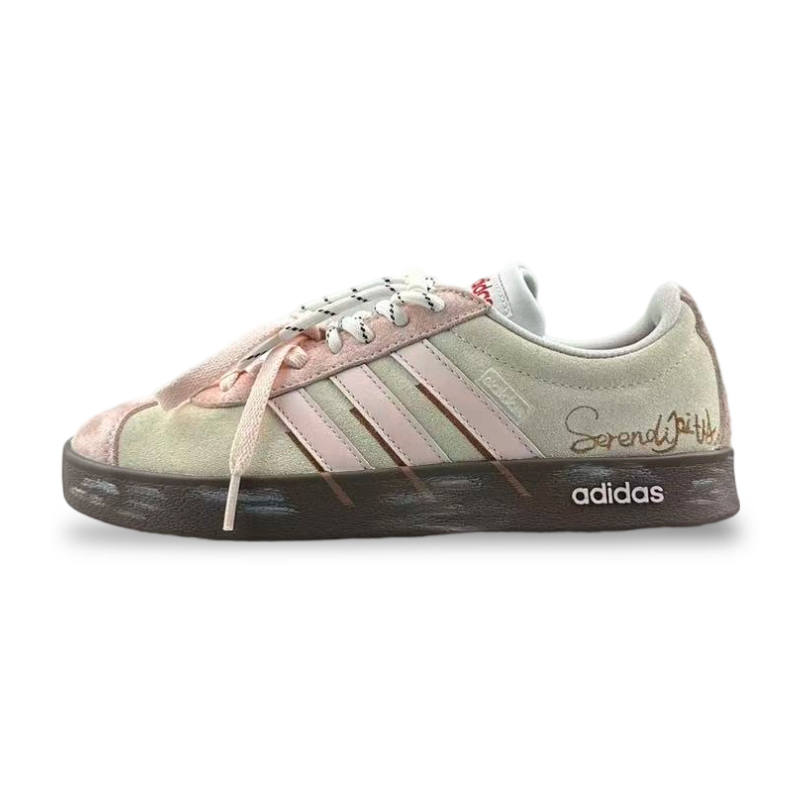Adidas Adidas VL COURT 2.0 Abrasion Resistant Abrasion Resistant Low top German Army Trainers Women's Pink