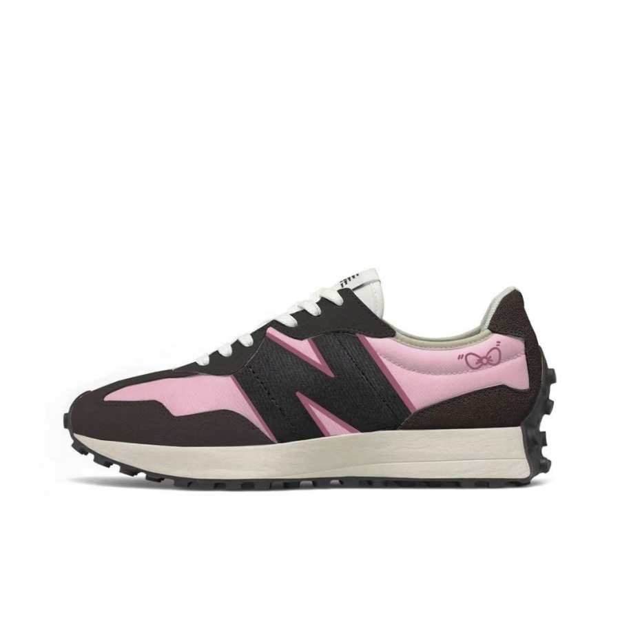 New Balance New Balance NB 327 Breathable Low top Running Shoes Unisex Black Pink