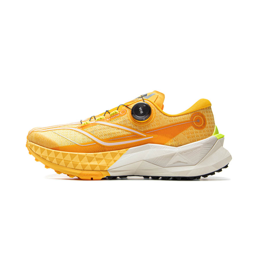Li-Ning Li Ning De Lu 2 PRO Low top Trail Running Shoes Men's Yellow
