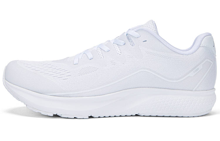 Kappa Slip Resistant Abrasion Resistant Slip Resistant Abrasion Resistant Low top Running Shoes Men's White