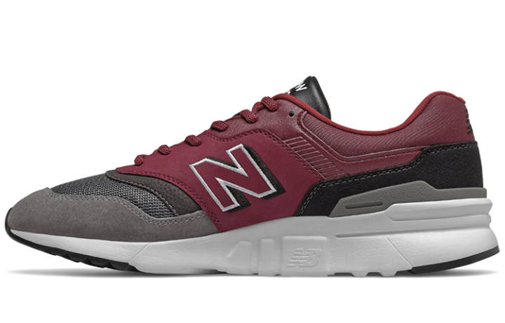 New Balance New Balance NB 997 Athleisure Low top Running Shoes Unisex Black Red D Width