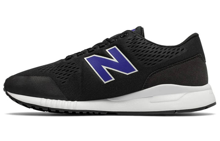 New Balance New Balance NB 005 Classic Textile, Artificial Leather Low top Marathon Running Shoes Men's Black Blue
