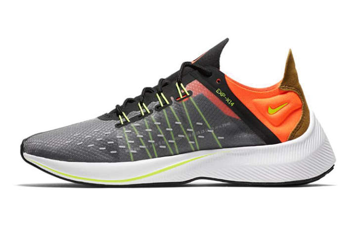 Nike Nike EXP X14 'Black Volt Crimson' Gs