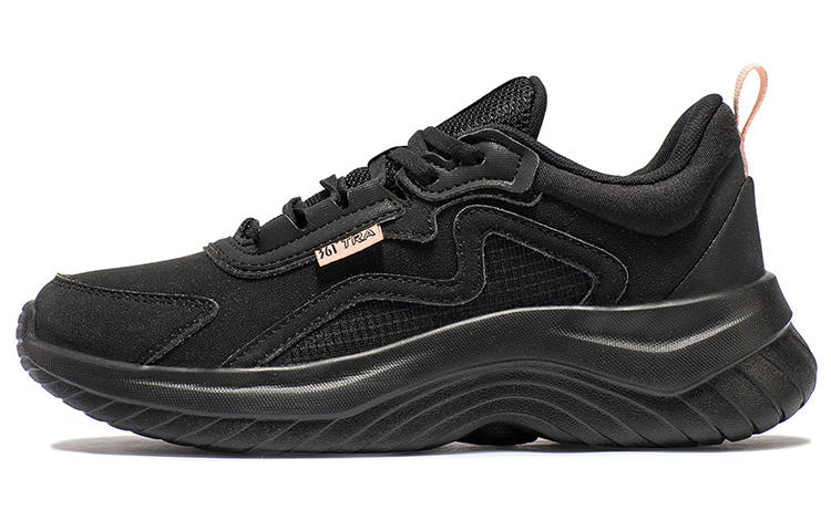 361° Cushioning, Wear Resistant Low top Running Shoes Women's Black Pink