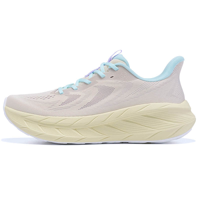 BMAI Expedition Pure 2.0 Mesh Low Top Running Shoes Women's Beige Yellow