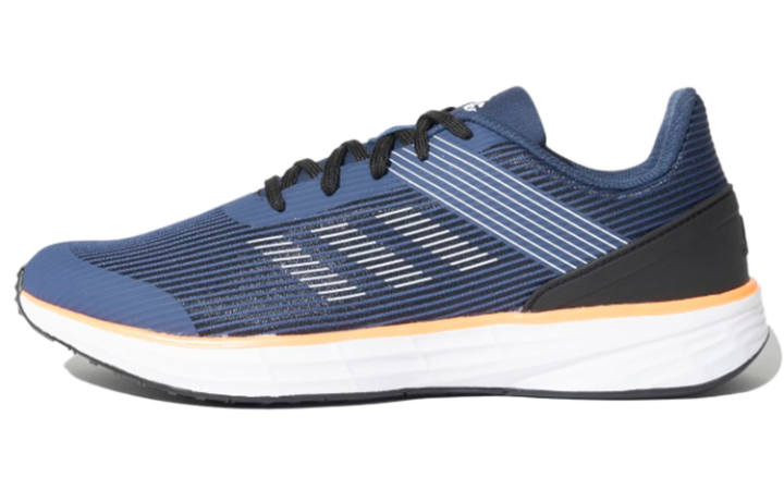 Adidas Adidas Running Low Comfortable Abrasion Resistant Slip Resistant Low top Running Shoes Men's Navy