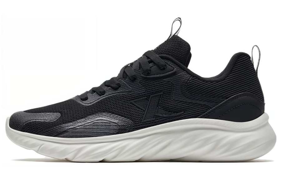 XTEP Shuyue1.5 Casual Cushioning Slip Resistant Abrasion Resistant Low top Running Shoes Men's Black Gray