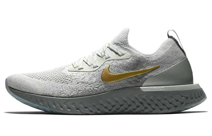 Nike Nike Epic React Flyknit Premium 'Vast Grey Gold' Women's