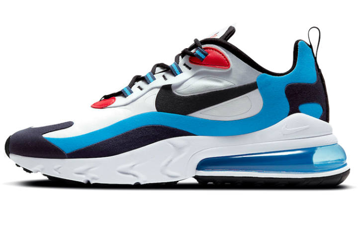 Nike Nike Air Max 270 React Photo Blue University Red