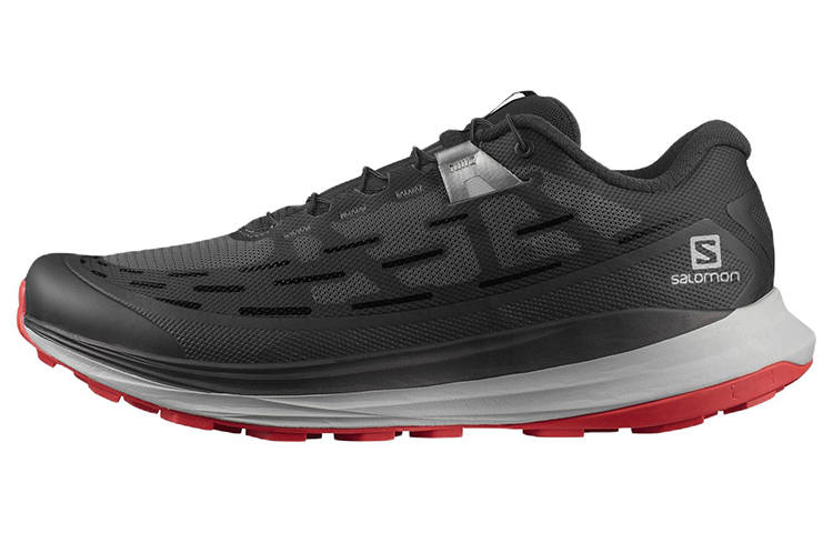 SALOMON Abrasion Resistant Breathable Low top Running Shoes Men's Black