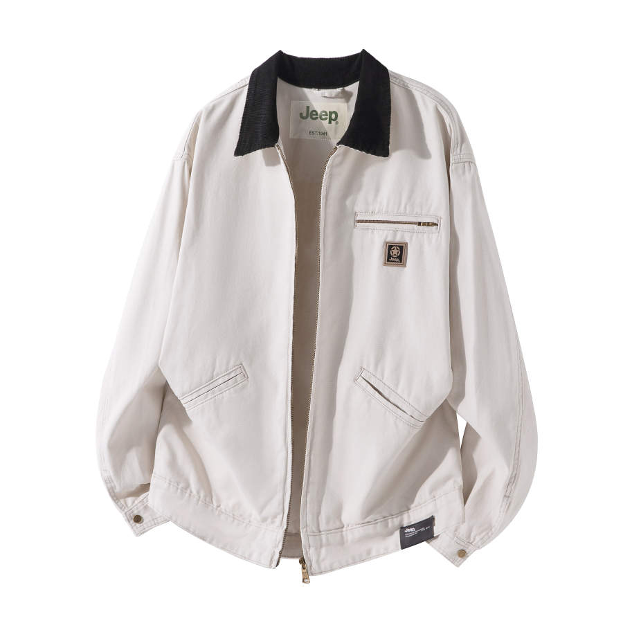 Jeep Jeep Jackets Unisex Lapel Moderate Workwear
