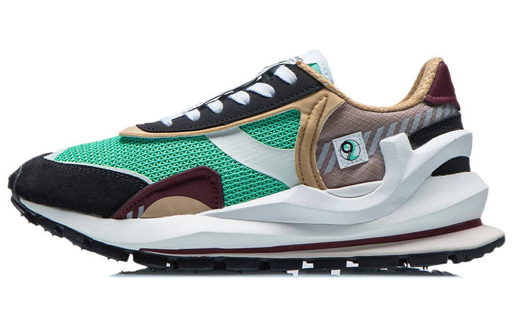 Li-Ning Li Ning Running Shoes Women's Low Top Jade Frost Green/Black/Flower Rat Brown