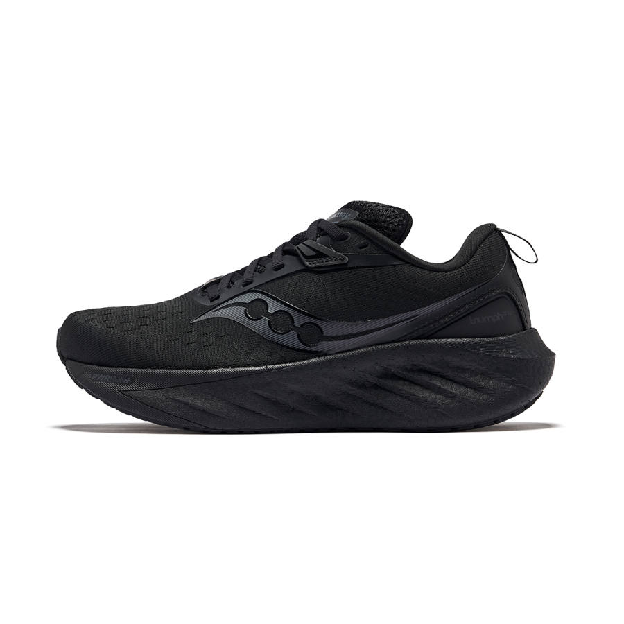 Saucony TRIUMPH Victory 22 Abrasion Resistant Abrasion Resistant Low top Running Shoes Women's Black