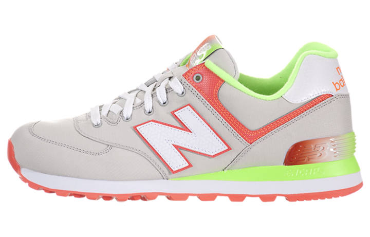 New Balance New Balance 574 Alpine Low Cut Grey/Orange/Green Women's