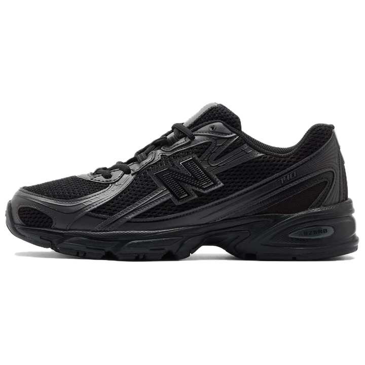 New Balance New Balance NB 740 Comfortable Abrasion Resistant Abrasion Resistant Low top Running Shoes Men's Black Silver