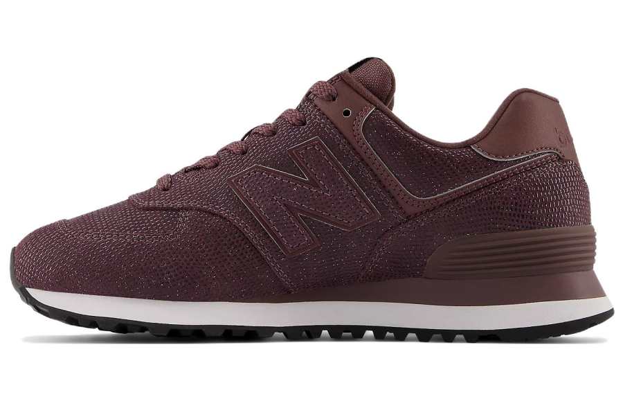 New Balance 574 Wmns New Balance 'Burgundy Bone Reptile' Women's