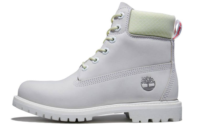 Timberland Premium 6 Inch Waterproof Boot 'Bright White Waterbuck' Women's