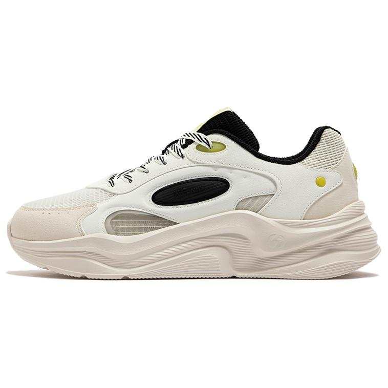 361° Cloud Comfort 5 Slip Resistant Abrasion Resistant Low top Casual Shoes Men's White Beige