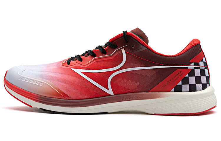 HEALTH KM2 Low top Sprint Running Shoes Unisex Racing Track Red
