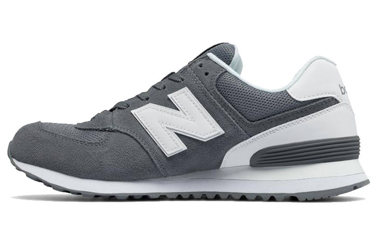 New Balance New Balance NB 574 Textile, Split Cow Leather Cushioning Abrasion Resistant Breathable Low top Running Shoes Unisex