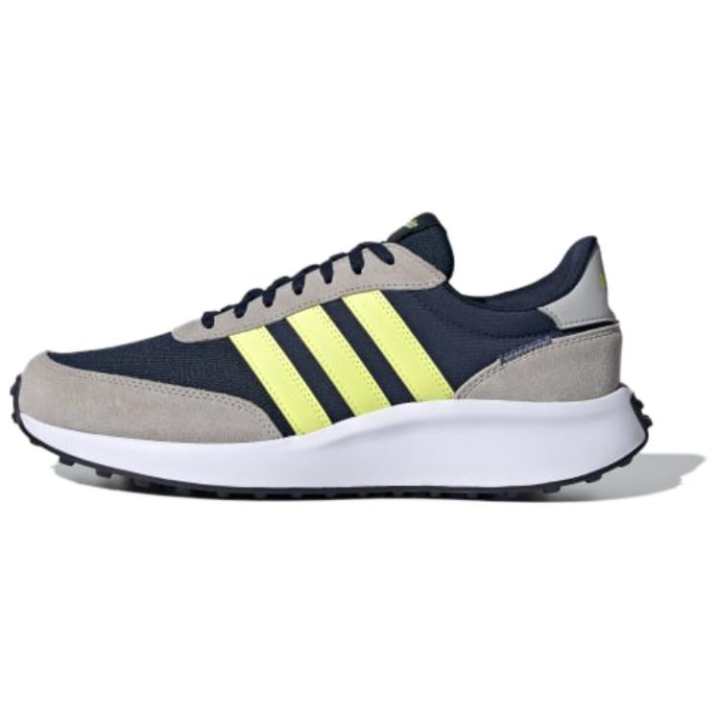 Adidas Adidas Run 70S Slip Resistant Abrasion Resistant Low top Casual Running Shoes Men's Black