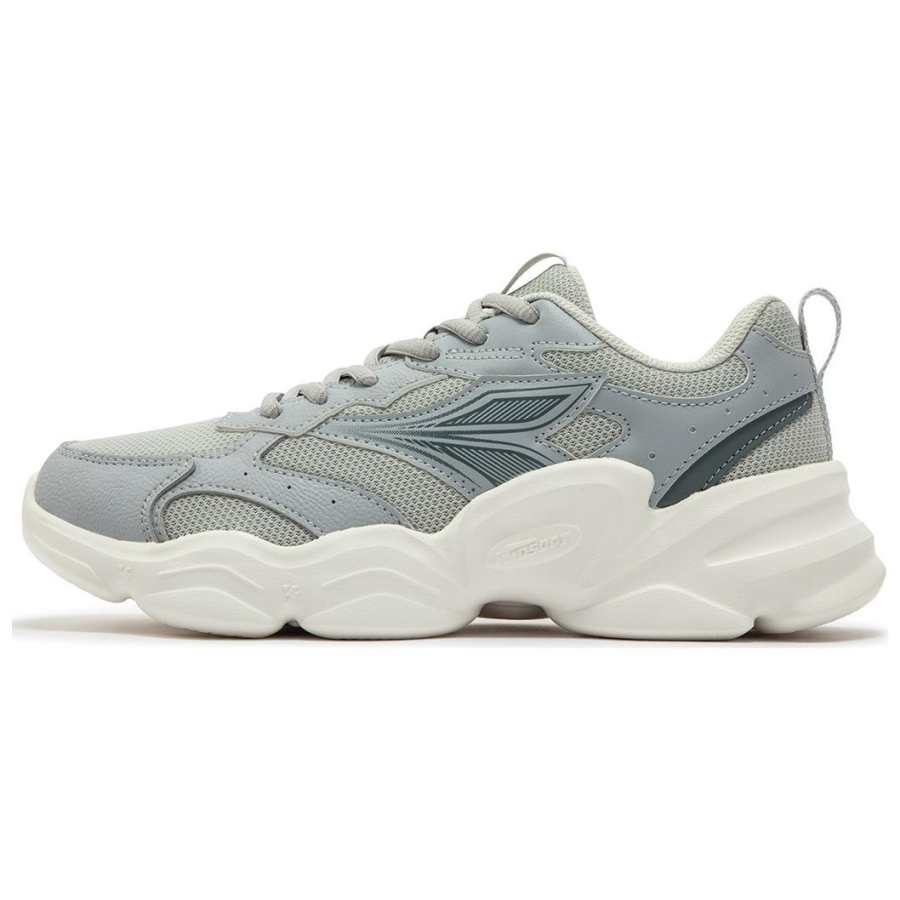 361° Cushioning, Wear Resistant Low top Running Shoes Women's Gray