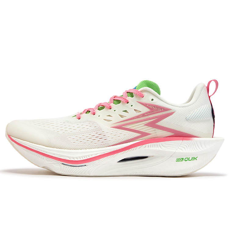 361° Flame 3 ET Low top Marathon Racing Physical Fitness Test & Exam Running Shoes Unisex Neon Light Coral