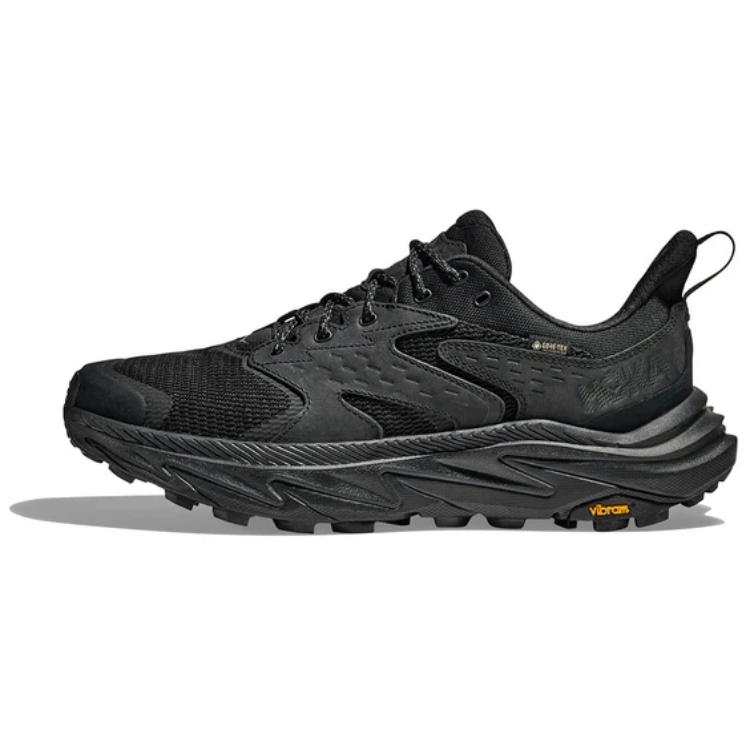HOKA ONE ONE Slip Resistant Abrasion Resistant Low top Running Shoes Men's Black