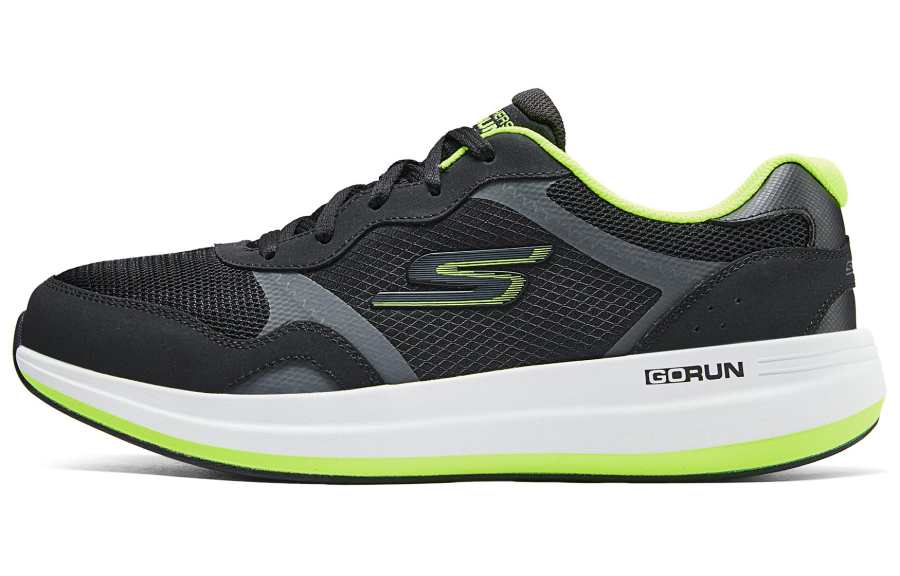 Skechers Go Run Pulse Cushioning Abrasion Resistant Cushioning, Wear Resistant Low top Running Shoes Men's Black