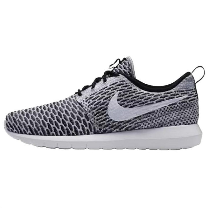 Nike Nike Roshe Run Flyknit Black White