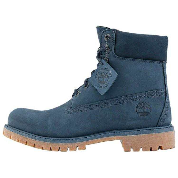 Timberland PREMIUM Waterproof, Abrasion Resistant, Slip Resistant Crew Outdoor Boots Men's Dark Blue
