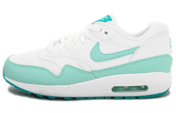 Nike Nike Air Max 1 Vintage Low top Casual Running Shoes Women's White Green