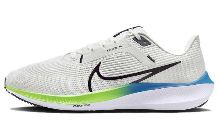 Nike Nike Air Zoom Pegasus 40 Extra Wide 'Platinum Tint Green Strike'