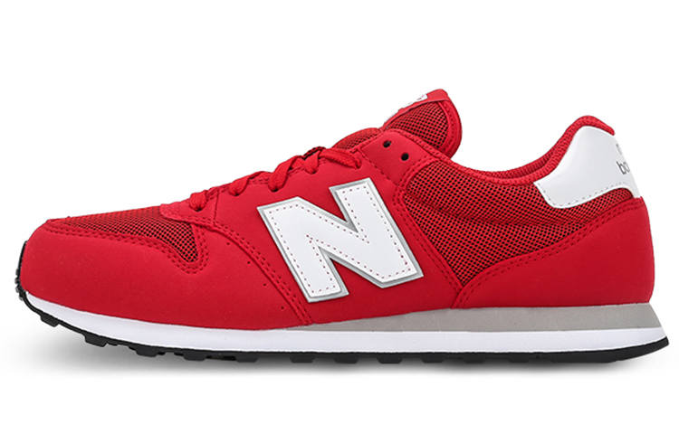 New Balance New Balance NB 500 Everyday Textile, Mesh Low top Running Shoes Men's Red