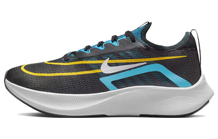 Nike Nike Zoom Fly 4 Slip Resistant Breathable Support Balance Rebound Low top Carbon Plate