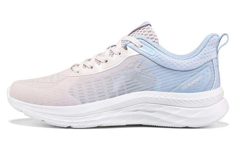 361° Cushioning Slip Resistant Breathable Cushioning Slip Resistant Breathable Low top Running Shoes Women's Pink Blue