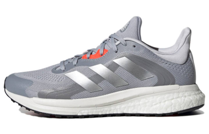 Adidas Adidas Wmns SolarGlide 4 St 'Halo Silver Solar Red' Women's