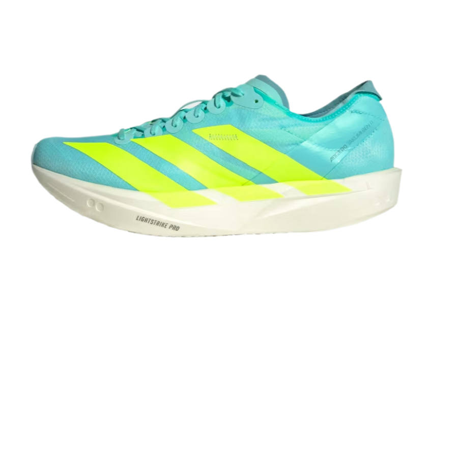 Adidas Adidas Adizero Takumi Sen 11 Low top LightStrike Pro,Lighttraxion Racing Running Shoes Men's Blue Yellow