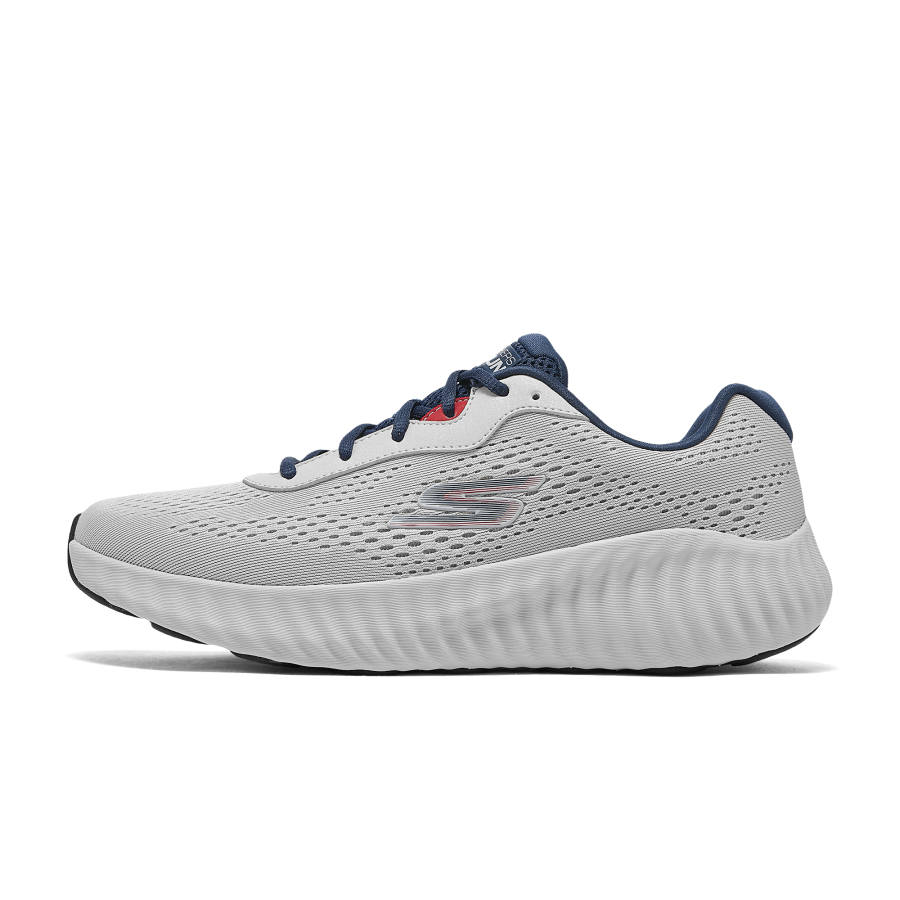 Skechers Abrasion Resistant Breathable Low top Running Shoes Men's Gray