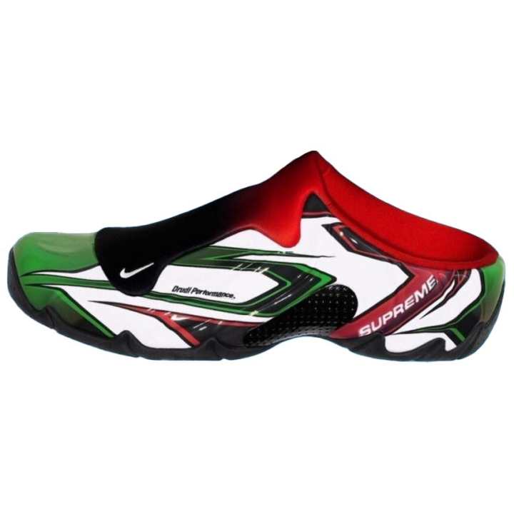 Nike Nike Clogposite Supreme White Gym Red Green