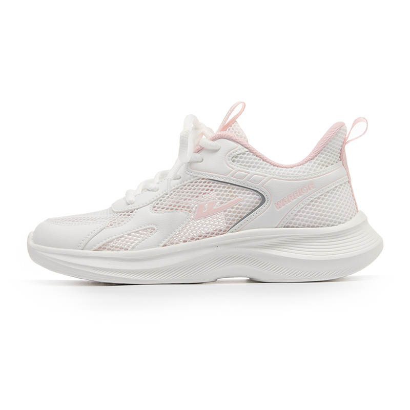 WARRIOR Low top Training Long Distance Running Sprint Physical Fitness Test & Exam Running Shoes Women's White Pink