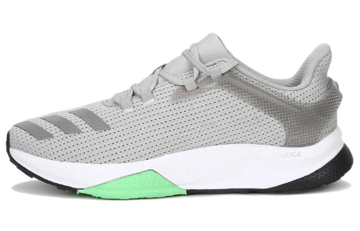Adidas Adidas Adi Streak Comfortable Abrasion Resistant Breathable Low top Running Shoes Men's Mist Gray